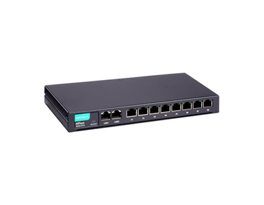 Moxa NPort 5650-8-DTS-J-G2-T - 8-port RS-232/422/485 compact desktop serial device servers, slim type, w/o adapter, -40 to 75C o by MOXA